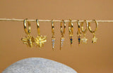 Pendientes Lima de Oro 18K - DiversoWomen