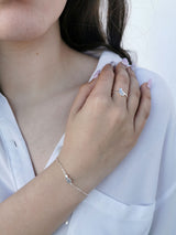 Pulsera Ciare de Plata de Ley - DiversoWomen