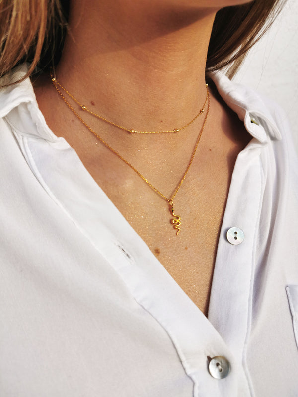 Collar Aurora de Oro 18K - DiversoWomen