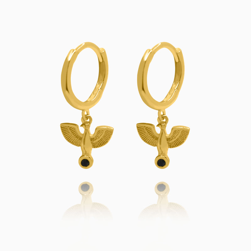 Pendientes Fenice Oro - DiversoWomen