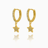 Pendientes Fugace Oro - DiversoWomen