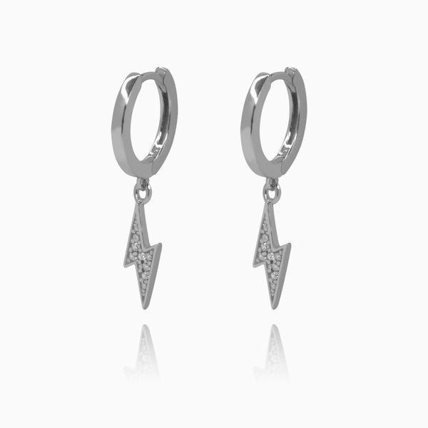 Pendientes Fascio Plata - DiversoWomen