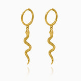 Pendientes Vibora Oro - DiversoWomen