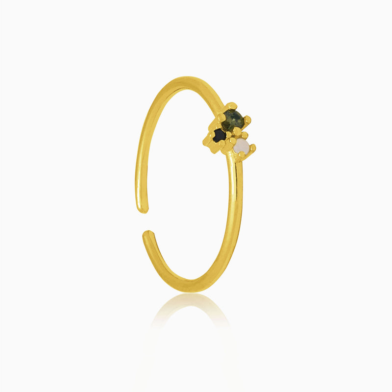 Anillo Molise Scuro Oro - DiversoWomen